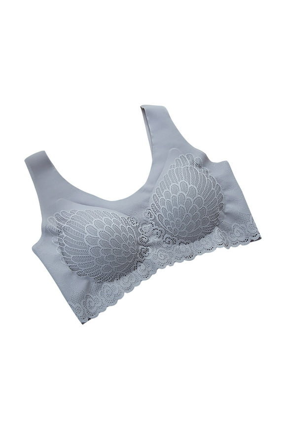 Posture Corrector Lift Up Bra Women Shockproof Sports Support Fitness Vest Bras Breathable Underwear Cross Back Corset Bra Sports Bras Medium Support Yoga Bra Gray XXL