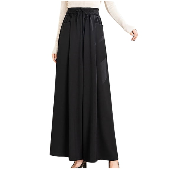 Henpk Womens Cotton Linen Bermuda Shorts Yoga Pants Tummy Control Workout Gym Shorts Loose Fit Casual Pants Elastic Waist Summer Beach Trousers Ladies Active Athletic Zipper Pockets Black XXL