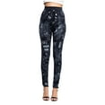 thumbnail image 1 of Henpk Womens Plus Size Clearance Under 10 Fashion Women Pants Casual Pocket Slim Leggings Fitness Leggins Length Jeans Black M, 1 of 9