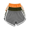 thumbnail image 1 of Henpk Womens Sweat Shorts Comfy Athletic Shorts Elastic Casual Summer Shorts Gym High Waist Running Shorts New Arrivals 2024 Now Trending 2024 New Style Trends Summer Savings Clearance Gray XXXL, 1 of 7