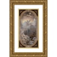 thumbnail image 1 of Henri Camille Danger 9x14 Gold Ornate Wood Frame and Double Matted Museum Art Print Titled - L'Aurore Boreale (1892), 1 of 4