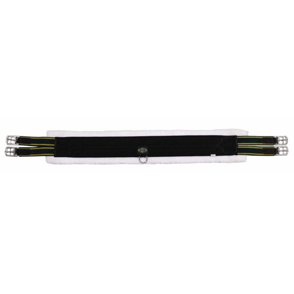 Henri De Rivel Black Canvas Fleece Girth