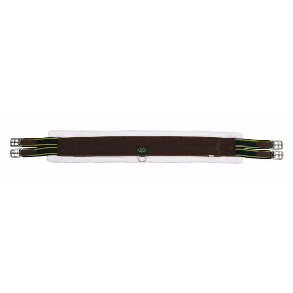 Henri de Rivel Synthetic Fleece Girth-Brown