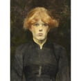 thumbnail image 1 of Henri De Toulouse Lautrec Carmen Painting Extra Large XL Wall Art Poster Print, 1 of 3