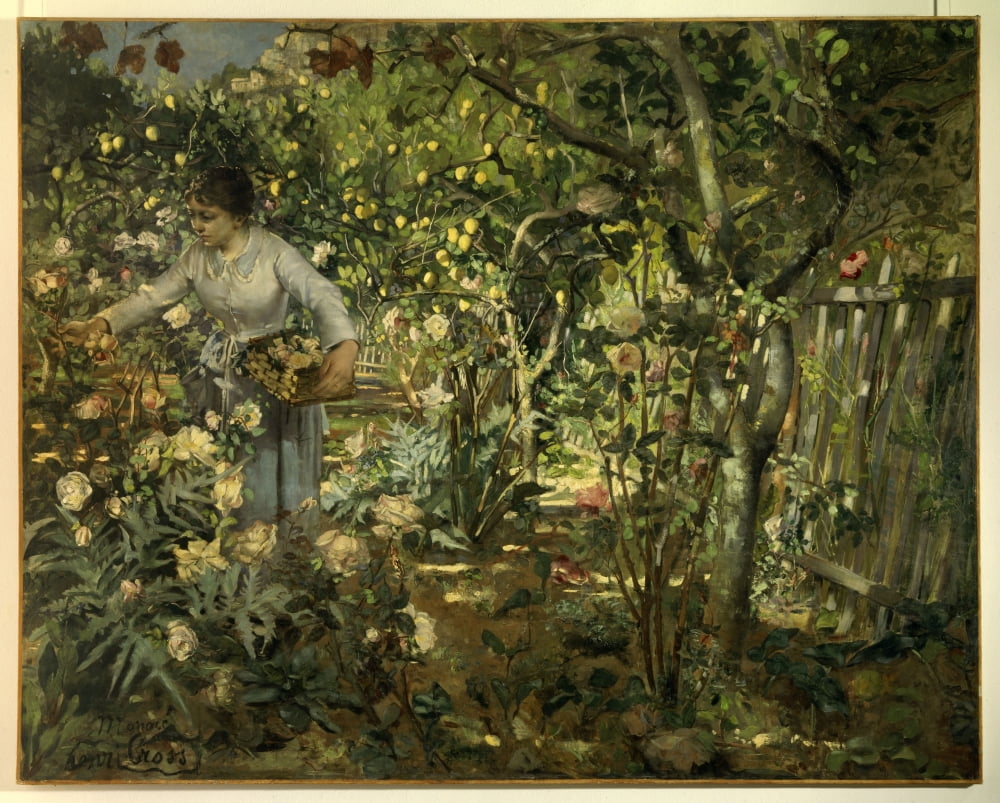 Henri-Edmond Delacroix (1856-1910) Known As Cross French School Canvas Art - (36 x 24)