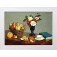 thumbnail image 1 of Henri,  Fantin-Latour 14x11 White Modern Wood Framed Museum Art Print Titled - Still Life, 1 of 4