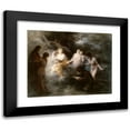 thumbnail image 1 of Henri Fantin-Latour 14x12 Black Modern Framed Museum Art Print Titled - The Temptation of Saint Antoine (1897), 1 of 5