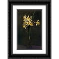 thumbnail image 1 of Henri Fantin Latour 2x Matted 20x24 Black Ornate Framed Art Print 'Yellow Flowers', 1 of 2