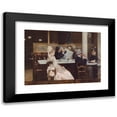thumbnail image 1 of Henri Gervex 14x11 Black Modern Framed Museum Art Print Titled - Cafe Scene in Paris (1877), 1 of 5