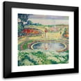 thumbnail image 1 of Henri Lebasque 15x15 Black Modern Framed Museum Art Print Titled - Le Jardin Fleuri (1914-15), 1 of 5