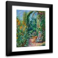 thumbnail image 1 of Henri Manguin 12x14 Black Modern Framed Museum Art Print Titled - Odette in the Oustalet Garden (1933), 1 of 1