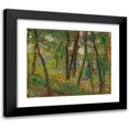 thumbnail image 1 of Henri Martin 14x12 Black Modern Framed Museum Art Print Titled - Undergrowth, 1 of 5