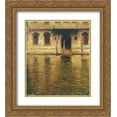 thumbnail image 1 of Henri Martin 2x Matted 20x24 Gold Ornate Framed Art Print 'View of the Palace in Venice', 1 of 2
