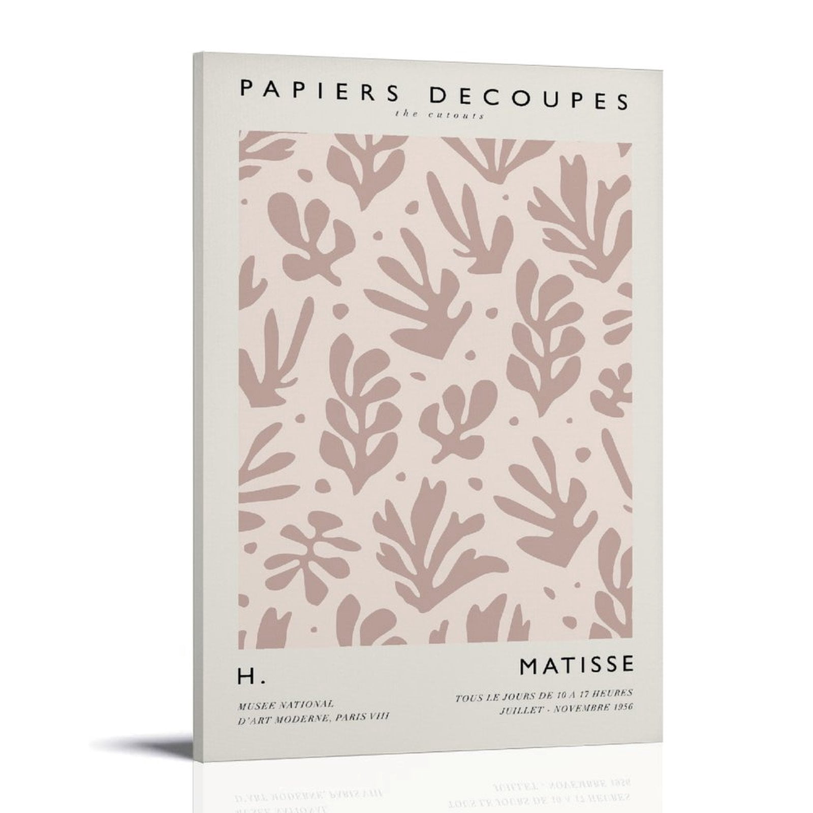 Henri Matisse Blush Sea Leaves Exhibition Poster Painting Vintage ...