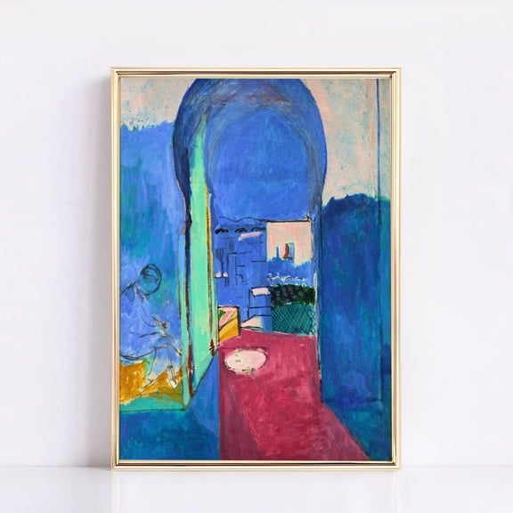 Henri Matisse The Casbah Gate Poster Print, Henri Matisse Wall Art Decor, Matisse Home Decor, Matisse Wall Decor, Gift Idea, Museum Wall Art UNFRAMED PAPER POSTER, Home Decor, Living Room Dercor