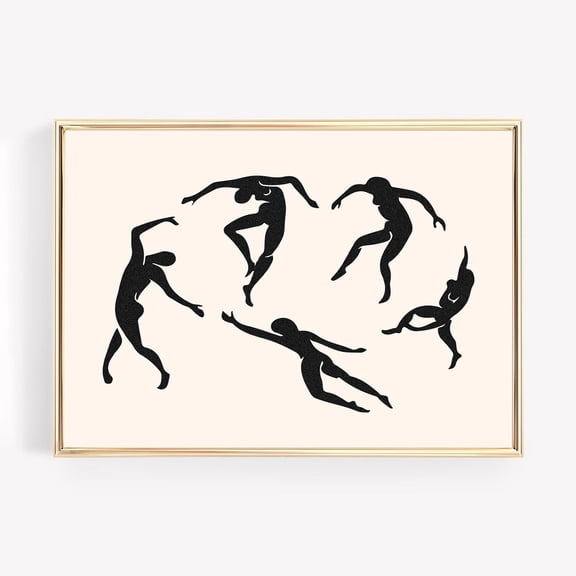 Henri Matisse The Dance Famous Painting Print Dancers Body Figure Vintage Art Poster Neutral Boho Wall Art Giclee UNFRAMED PAPER POSTER, Home Decor, Vintage Gift, Living Room Dercor