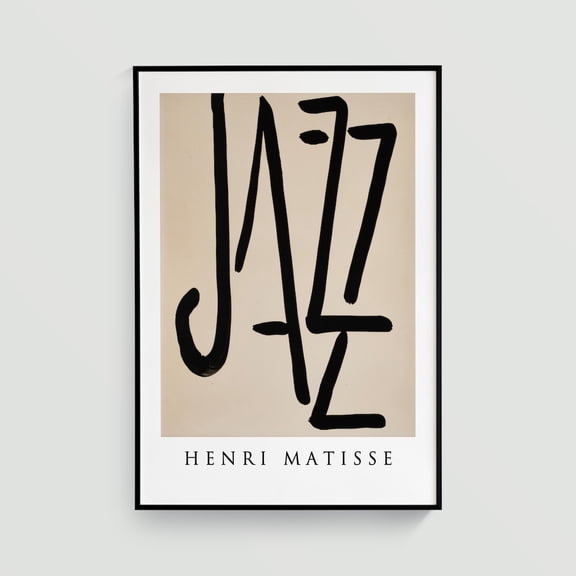 Henri Matisse Jazz 1947 Poster Vintage French Modern Art Retro Wall Decor Gallery Print for Home or Studio (A0715)