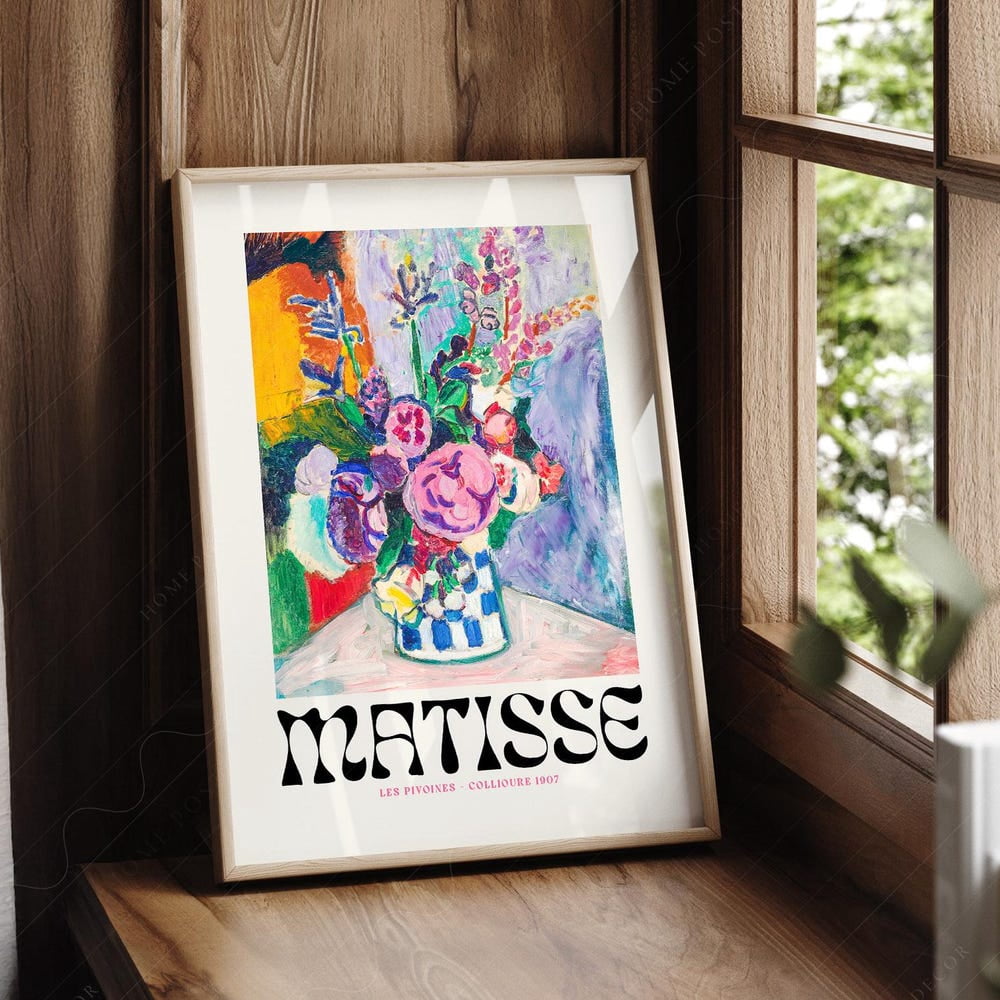Henri Matisse 'Gold Fish' Framed Canvas Art – Ready To Hang, Gallery Wrapped, Home Office Decor