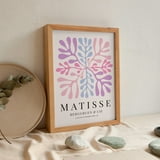 Henri Matisse Pink Print, Trendy Poster, Living Room Wall Art, Preppy