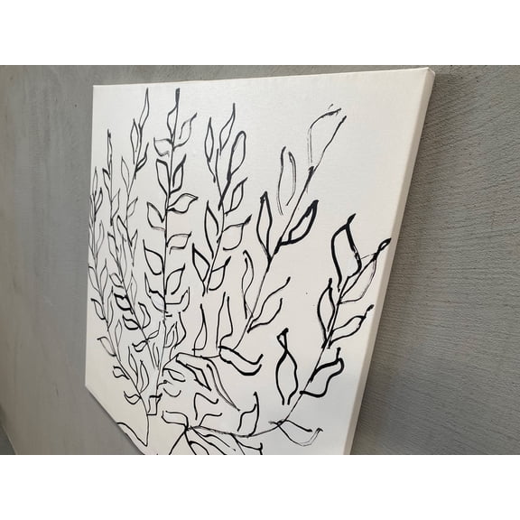 Henri Matisse The Plain Tree, 3D Canvas, Canvas, Large Canvas, The Plain Tree Wall Art, Expressionism Canvas, Modern Art Canvas, Canvas Wall Decor - White Framed