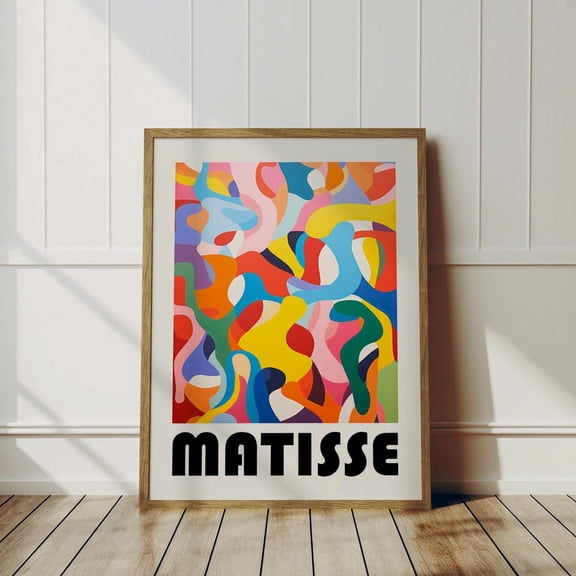 Henri Matisse Poster - Colorful Wall Art As Matisse Museum Print, Openwindow Matisse Print, Inspired Art Print, Vintage UNFRAMED PAPER POSTER, Home Decor, Vintage Gift, Living Room Dercor