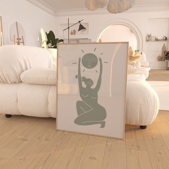 Henri Matisse Print: Green Cut Outs Poster UNFRAMED PAPER POSTER, Home Decor, Vintage Gift, Living Room Dercor