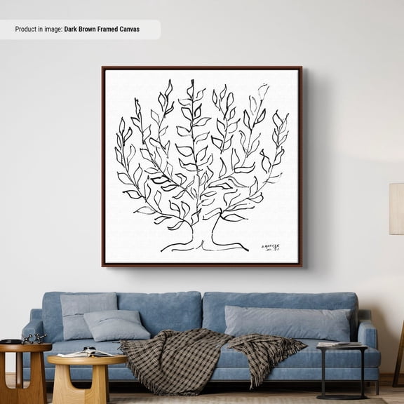 Henri Matisse 'The Plain Tree' Art Print, Modern Abstract Or Poster UNFRAMED PAPER POSTER, Home Decor, Vintage Gift, Living Room Dercor