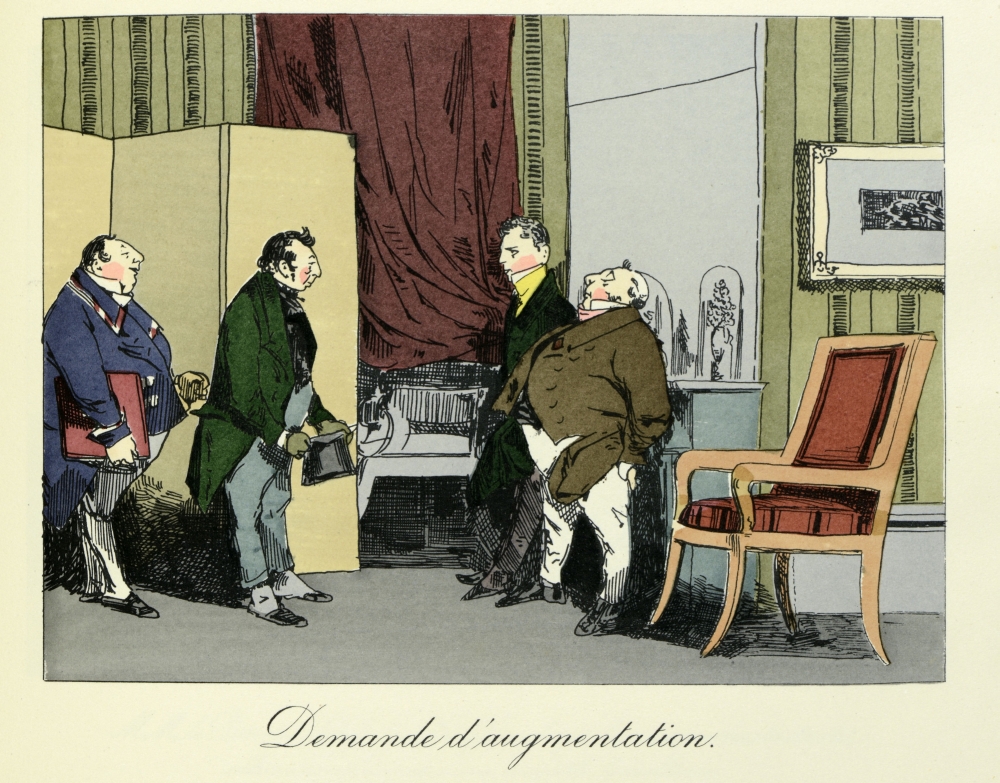 Henri Monnier (1799-1877) Canvas Art - (36 x 24)