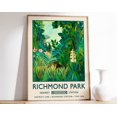 thumbnail image 1 of Henri Rousseau Print, Richmond Park Print, London Print, Rousseau Poster, Vintage Poster Wall Art, Modern Wall Decor, 24x36 UNFRAMED, 1 of 2