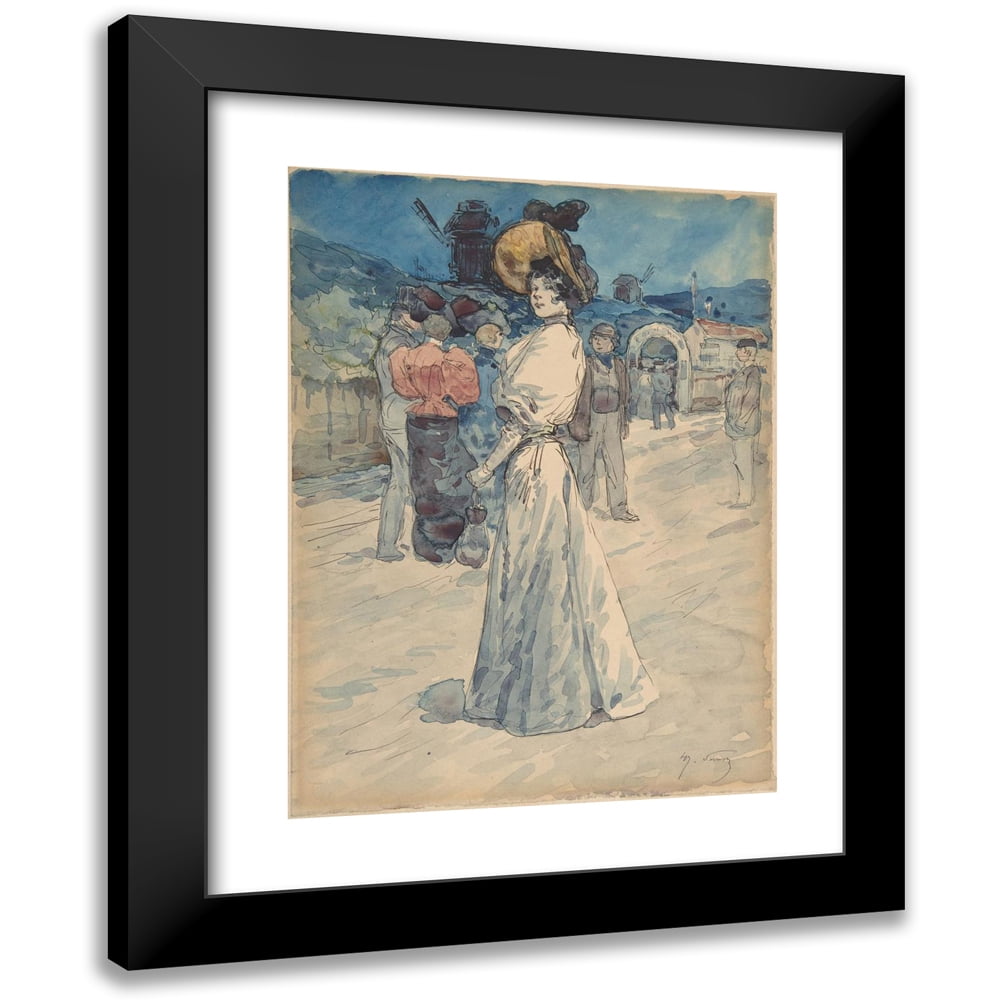 Dessins Henry Somm 'La Parisienne' - 2 Encres De Chine ~1880 (école Impressionniste)