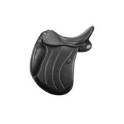 Henri de Rivel Parisian Monoflap Dressage Saddle Black 16.5