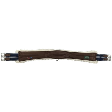 Henri de Rivel Pro Equicool Fleece Snap Girth- Havana, 52