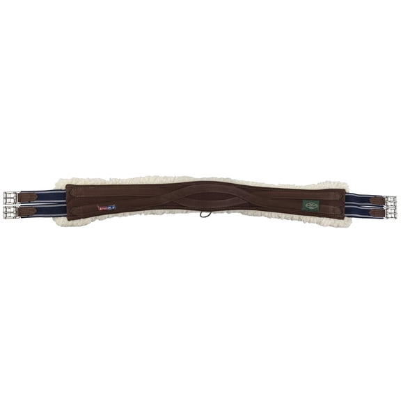 Henri de Rivel Pro Equicool Fleece Snap Girth- Havana, 52