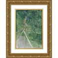 thumbnail image 1 of Henri de Toulouse-Lautrec 14x18 Gold Ornate Wood Frame and Double Matted Museum Art Print Titled - The Rope Dancer, 1 of 4