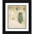 thumbnail image 1 of Henri de Toulouse-Lautrec 15x18 Black Ornate Wood Framed Double Matted Museum Art Print Titled - They (1896), 1 of 5