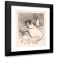 thumbnail image 1 of Henri de Toulouse-Lautrec 20x24 Black Modern Framed Museum Art Print Titled - Caudieux, Petit Casino (1892 - 1893), 1 of 5