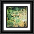 thumbnail image 1 of Henri de Toulouse Lautrec 2x Matted 20x20 Black Ornate Framed Art Print 'Ballet Dancers', 1 of 2