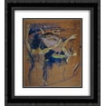 thumbnail image 1 of Henri de Toulouse Lautrec 2x Matted 20x22 Black Ornate Framed Art Print 'Ballet de Papa Chrysanth me', 1 of 2