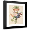 thumbnail image 1 of Henriëtte Geertruida Knip 11x14 Black Modern Framed Museum Art Print Titled - Bouquet (1793), 1 of 5