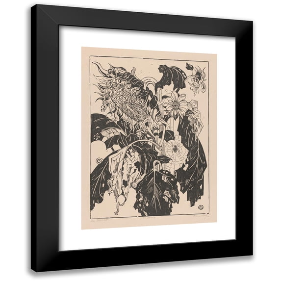 Henri van der Stok 11x14 Black Modern Framed Museum Art Print Titled - Sic Transit (1880 - 1946)