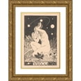 thumbnail image 1 of Henri van der Stok 14x18 Gold Ornate Wood Frame and Double Matted Museum Art Print Titled - Zodiac Sign Virgin (1880 - 1920), 1 of 4