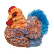Henrietta Blue Lace Hen Plush Toy Stuffed Animal by Douglas Cuddle Toys