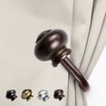 thumbnail image 1 of Henrietta Curtain Rod Holdback - Cocoa,(5788-037), 1 of 3