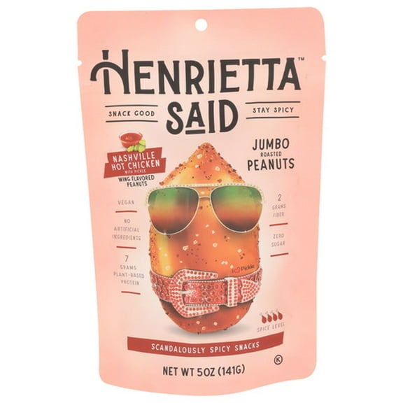 Henrietta Said Peanuts Nashville Hot Chicken 5 oz (Pack of 12)