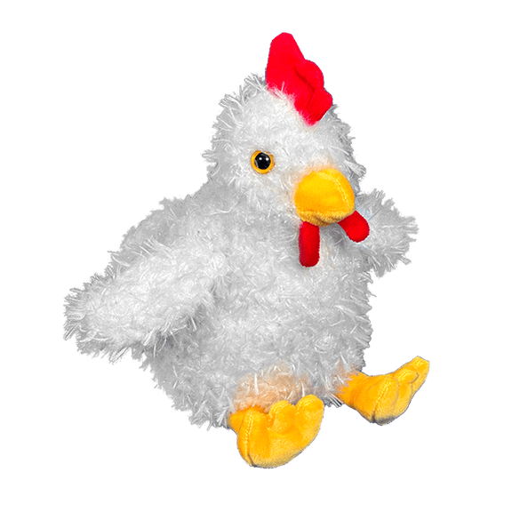 Henrietta the Hen 8 Inch Plush Stuffed Chicken Farm Animal Toy, Soft Barn Companion