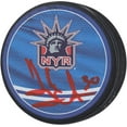 thumbnail image 1 of Henrik Lundqvist New York Rangers Autographed 2022-23 Reverse Retro Hockey Puck - Fanatics Authentic Certified, 1 of 3