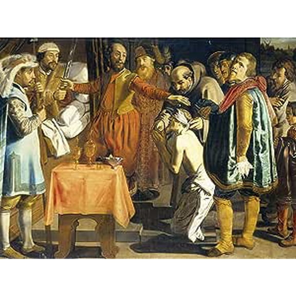 Henrixz William III Holland Order Behead Bailiff Extra Large XL Wall Art Poster Print