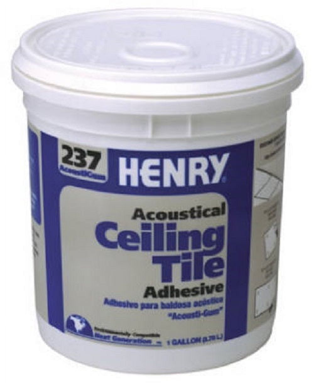 Henry 12016 1 Gallon of #237 Acoustical Ceiling Tile Latex Adhesive / Glue - Quantity of 2