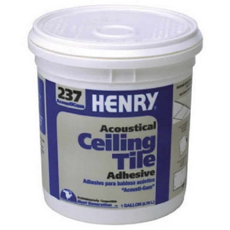 Henry 12016 1 Gallon of #237 Acoustical Ceiling Tile Latex Adhesive / Glue - Quantity of 2