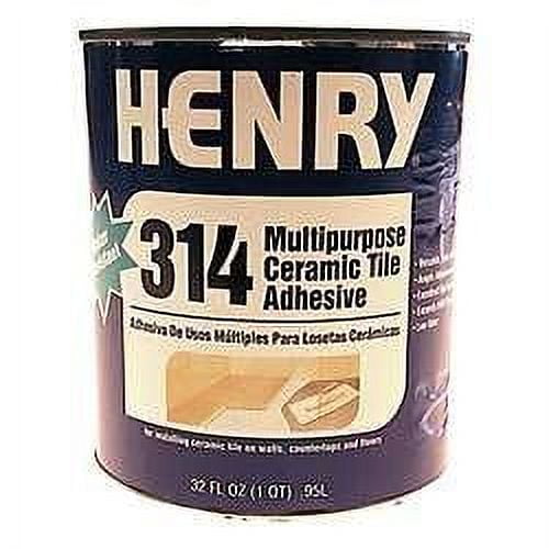 Henry 314 Multipurpose Ceramic Tile Adhesive 1 qt.